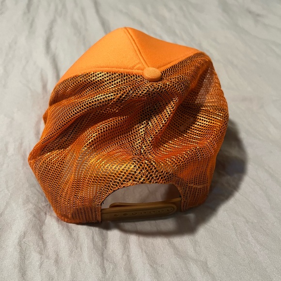 Urban Outfitters Orange Mesh Trucker Hat - Picture 5 of 5
